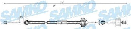 Трос SAMKO C0277C