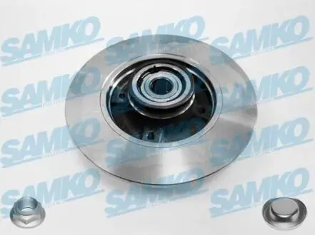 Диск тормозной C4 +иоіysko +pierњж.ABS tyі SAMKO C1005PCA