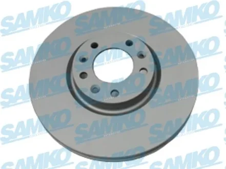 Диск гальмівний (передній) Citroen Picasso II/ Peugeot 308/5008 13- (304x28) (замінено на 92232305) SAMKO C1027VR