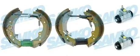 Гальмівні колодки (набір) SAMKO KEG349