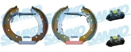 Гальмівні колодки (набір) SAMKO KEG367