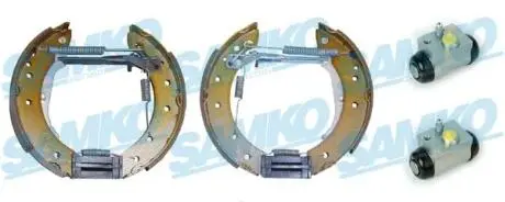Гальмівні колодки (набір) SAMKO KEG418
