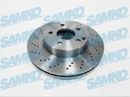 Диск тормозной C W204 wentylowana przуd SAMKO M2087V