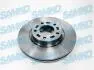 Диск тормозной MAZDA 3 SAMKO M5006V (фото 1)