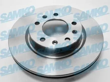 Диск тормозной P308 9/13- wentylowana przуd 266mm SAMKO P1019V