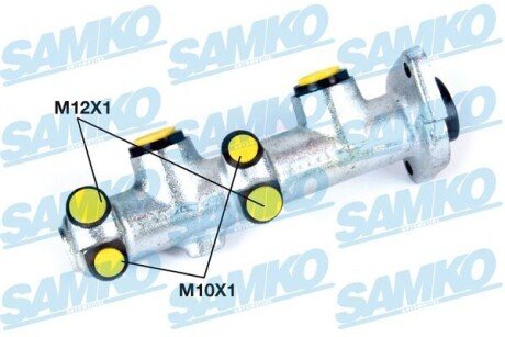 Головний гальмівний циліндр SAMKO P12119 (фото 1)