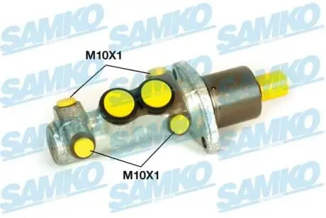 Главный тормозной цилиндр SAMKO P16134