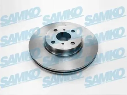 Диск тормозной Yaris 05- wentylowana SAMKO T2045V