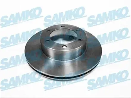 Диск гальмівний LAND CRUISER 96- wentylowana przуd SAMKO T2877V
