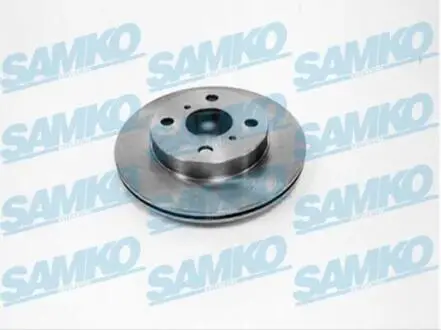Диск тормозной YARIS 99- wentylowana przуd SAMKO T2941V