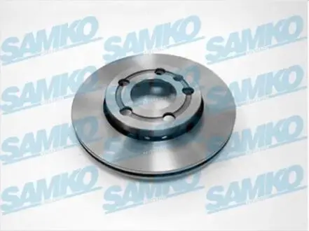 Диск тормозной FABIA/VW FOX/POLO wentylowana przуd SAMKO V2007V
