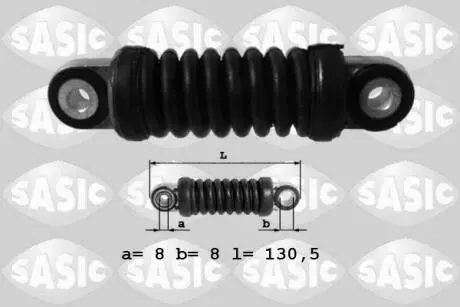 Натягувач поликлинового ременя SASIC 1620043