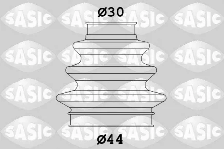 Гумовий пильовик шарніра зовнішній/передн (fi: 30/44) (довжина77) BMW 1 (E81), 1 (E82), 1 (E87), 1 (E88), 3 (E46), 3 (E90), 3 (E91), 3 (E92), 3 (E93), 5 (E60), X3 (E83) 1.6-3.0D 12.97-12.13 SASIC 1906102