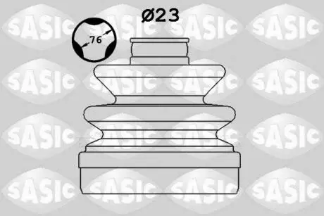 Пыльник HYUNDAI ix35, KIA SPORTAGE II, SPORTAGE III (выр-во) SASIC 1906133