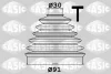 Гумовий пильовик шарніра Внутрішн/зовнішн (fi: 30/91) (довжина101) MERCEDES VIANO (W639), VITO / MIXTO (W639), VITO (W639) 2.2D-3.7 09.03- SASIC 1906144 (фото 1)