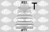 Гумовий пильовик шарніра Внутрішн (fi: 31/77) VW MULTIVAN T5, MULTIVAN T6, TRANSPORTER T5, TRANSPORTER T6, TRANSPORTER T6 / CARAVELLE T6 2.0/2.0D/2.5D 04.03-08.24 SASIC 1906154 (фото 1)