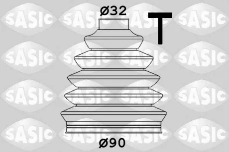 Гумовий пильовик шарніра зовнішній (fi: 32/90) FORD GALAXY II, MONDEO IV, S-MAX 2.3 07.07-06.15 SASIC 1906171