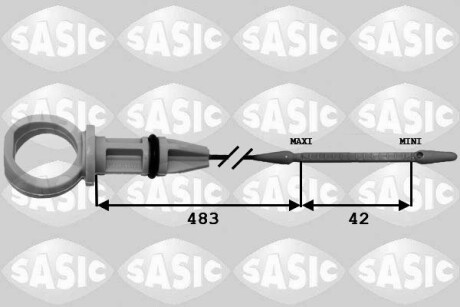 Щуп уровня смазки SASIC 1940003