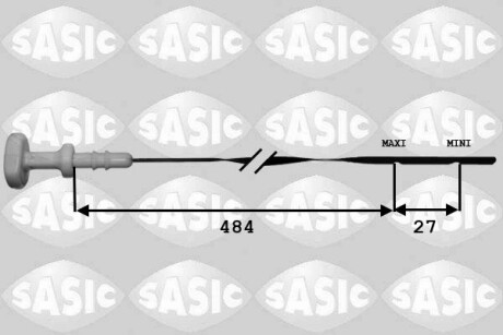 Щуп уровня смазки SASIC 1940012