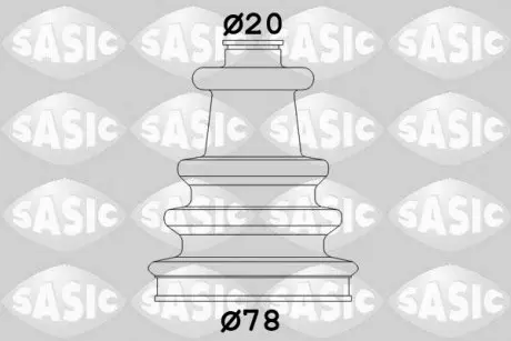 Пыльник ШРУС SASIC 2933743