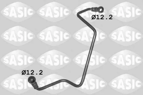 Шланг турбокомпресора, ущільнення VOLVO V50, CITROEN BERLINGO MULTISPACE, BERLINGO/MINIVAN, C2, C3 I, C3 PICASSO, C4, C4 GRAND PICASSO I, C4 I, C4 PICASSO I, C5 II, C5 III 1.6D 11.03- SASIC 3320001