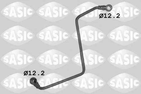 Шланг турбокомпресора, ущільнення CITROEN BERLINGO, BERLINGO MULTISPACE, BERLINGO/MINIVAN, C3 I, C3 II, C3 PICASSO, C4, C4 I, JUMPY II, XSARA PICASSO, PEUGEOT 207, 207/HATCHBACK 1.6D 05.04- SASIC 3320002