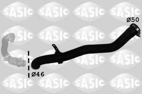 Трубка нагнетаемого воздуха SASIC 3334017