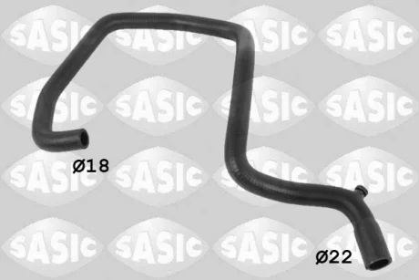 Патрубок нагрівача (18мм) RENAULT MEGANE II, MEGANE II/KOMBI, SCENIC II 1.5D 09.02-12.10 SASIC 3404183