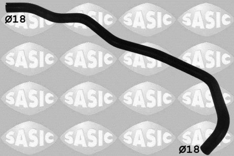 Шланг резиновой системы охлаждения SASIC 3406168 (фото 1)