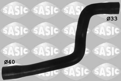 Шланг гумовий системи охолодження Нижн (33мм/40мм) OPEL VECTRA B 1.6 10.95-07.02 SASIC 3406190