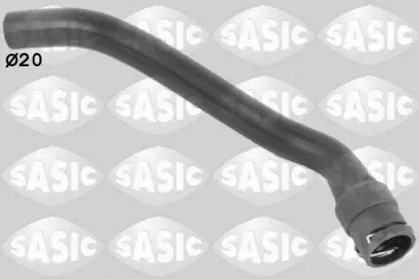 Шланг системи охолодження OPEL COMBO 02-11, CORSA C 1,7DTL 00- SASIC 3406349