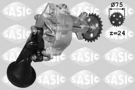 Масляний насос RENAULT GRAND SCENIC II, GRAND SCENIC III, LAGUNA II, MEGANE, MEGANE II, MEGANE III, MEGANE II/KOMBI, SCENIC II, SCENIC III 1.9D 11.02- SASIC 3654015