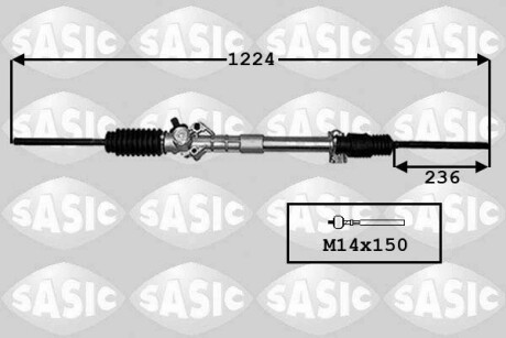 Кермовий механізм SASIC 4006024B