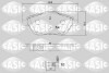 Колодки тормозные (передние) Citroen C3 09- SASIC 6210078 (фото 1)