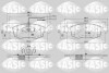 Тормозные колодки (передние) Fiat 500/500C/Punto/Grande Punto/Punto Evo 07- SASIC 6216171 (фото 1)