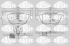 Тормозные колодки (задние) MB C-class (W204/C204)/E-class (C207/A207) 1.6-5.5 07- (ATE) SASIC 6216185 (фото 1)