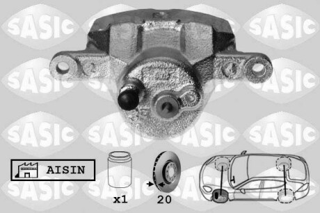 Тормозной суппорт SASIC 6506092