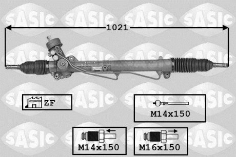 Рулевой механизм SASIC 7006141