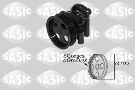 Насос гідропідсилювача керма (новий) FORD FIESTA V 1.3 11.01-08.08 SASIC 7076059