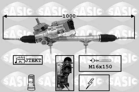 Рульова рейка електричний (новий) SASIC 7170062