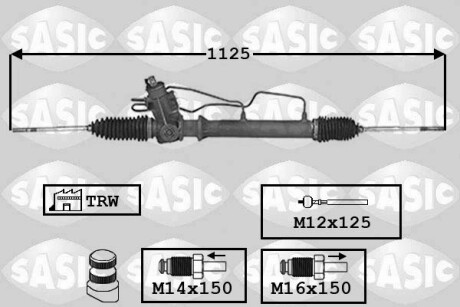 Кермовий механізм SASIC 7176035