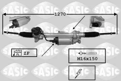 Рулевой механизм SASIC 7176043