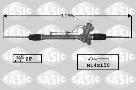 Рулевой механизм SASIC 7176057