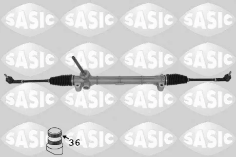 Рульова рейка механічний (новий із заставою) HYUNDAI I10 II 1.0/1.0LPG/1.2 08.13-12.19 SASIC 7376034