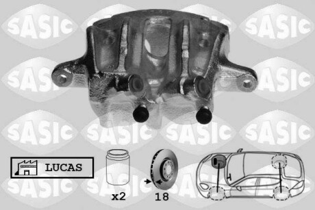 Супорт гальмівний SASIC SCA0063 (фото 1)