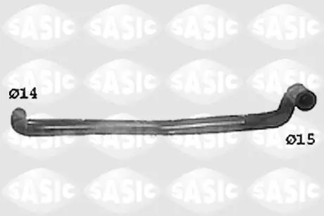 Патрубок системы охлаждения SASIC SWH0363