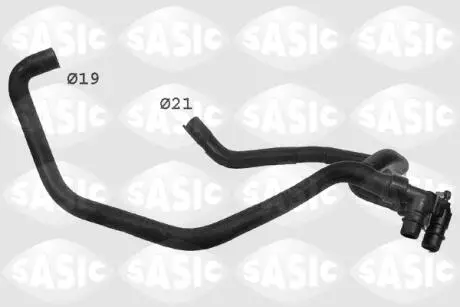 Патрубок системы охлаждения SASIC SWH0532