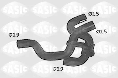 Патрубок системи охолодження SASIC SWH4208