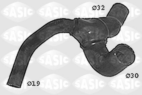 Патрубок системи охолодження SASIC SWH4278