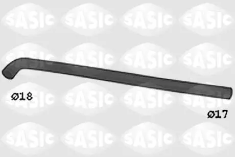 Патрубок системи охолодження SASIC SWH4327